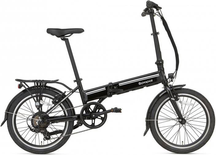 Popal E-folt 2.0 Elektrische Vouwfiets 20 Inch 20 Cm Unisex 6v V-brakes Zwart