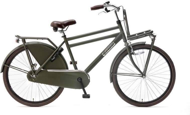 Popal Jongensfiets Daily Dutch Basic 26 Inch 46 Cm Jongens Terugtraprem Legergroen