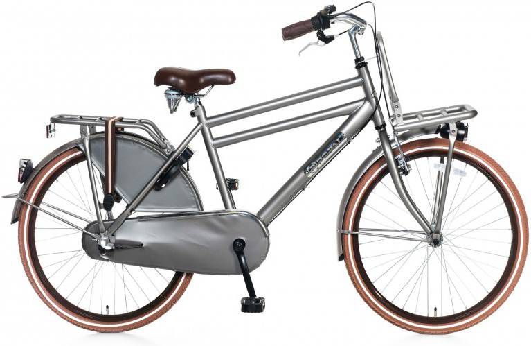 Popal Daily Dutch Basic+ 24 Inch 42 Cm Jongens 3v Terugtraprem Titanium