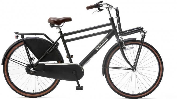 Popal Jongensfiets Daily Dutch Basic 26 Inch 46 Cm Jongens 3v Terugtraprem Matzwart