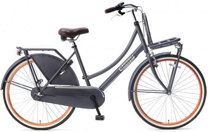 Popal Meisjesfiets Daily Dutch Basic+ 26 Inch 46 Cm Meisjes 3v Terugtraprem Petrolblauw