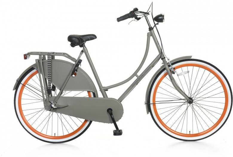 Popal S3 28 Inch 57 cm Dames 3V Terugtraprem Donkergrijs