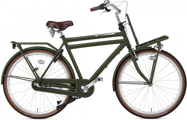 Popal Transportfiets Daily Dutch Prestige Heren N3 Army Groen 57cm Groen