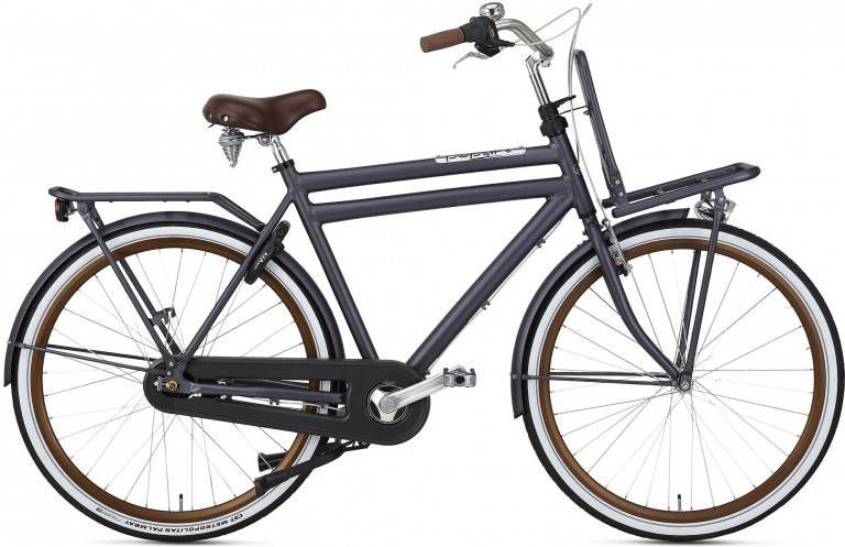 Popal Transportfiets Daily Dutch Prestige Heren N7RB Petrol Blauw 57cm Blauw