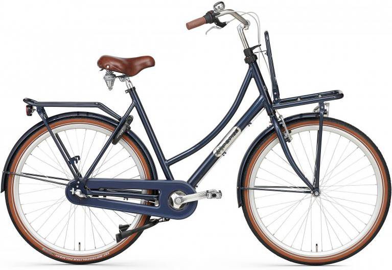 Popal Daily Dutch Prestige 28 Inch 50 cm Dames 3V Terugtraprem Donkerblauw