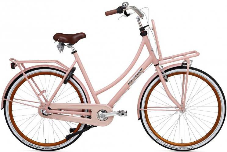 Popal Transportfiets Daily Dutch Prestige N3 RN Dames Roze 57cm Roze