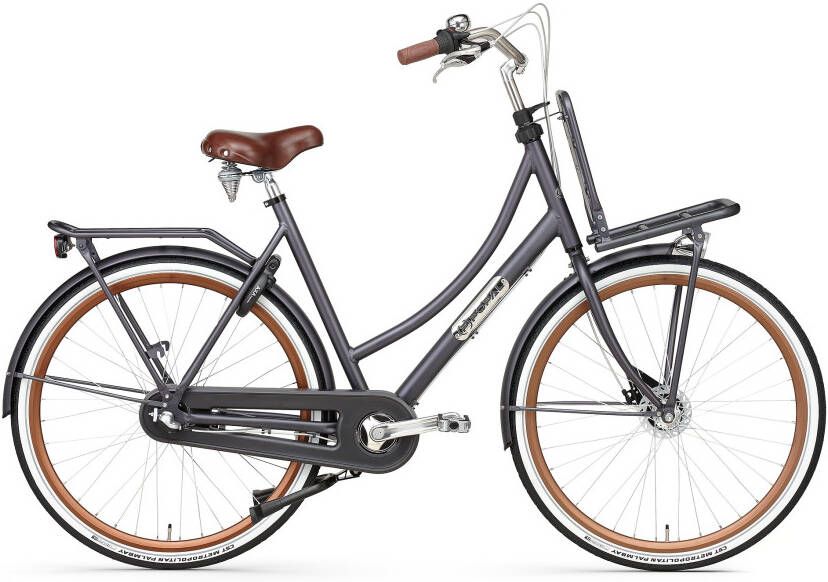 Popal Transportfiets Daily Dutch Prestige N3 VB RN dames 50 cm blauw