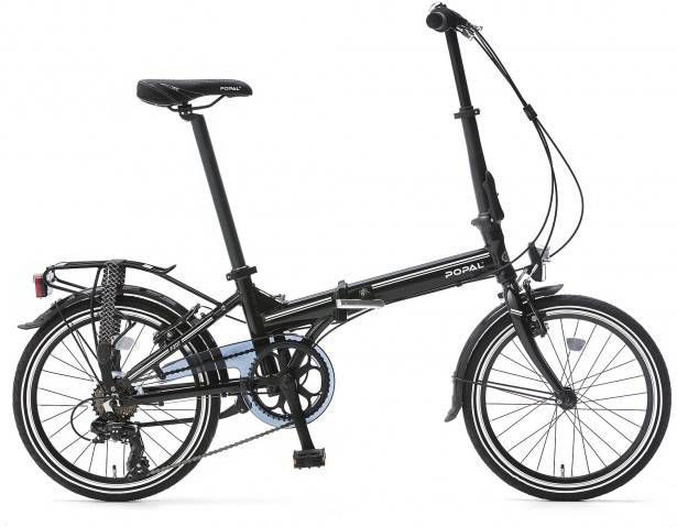 Popal Reload 20 Inch 34 Cm Unisex 6v V-brake Zwart