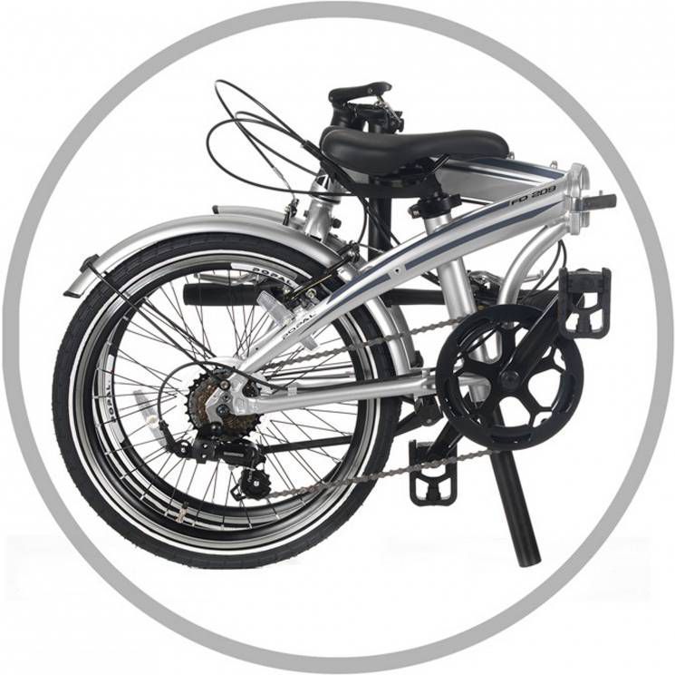 Popal Vouwfiets Subway Grijs