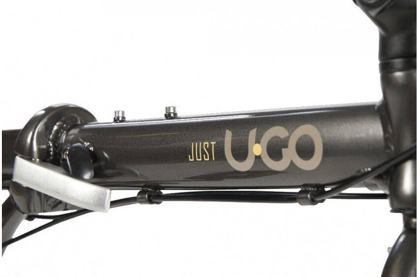 UGO U Go Just D6 vouwfiets 6 speed grijs
