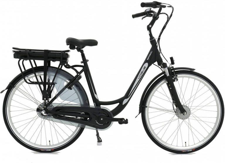 Vogue Elektrische Stadsfiets Basic 28 Inch 49 Cm Dames 3v Rollerbrake Zwart