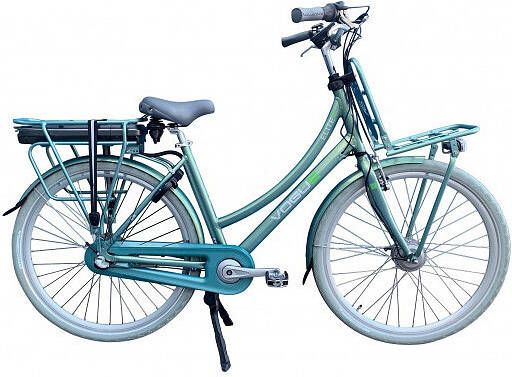 Vogue Elektrische Transportfiets Elite 28 Inch 50 Cm Dames 3v Rollerbrake Mintblauw