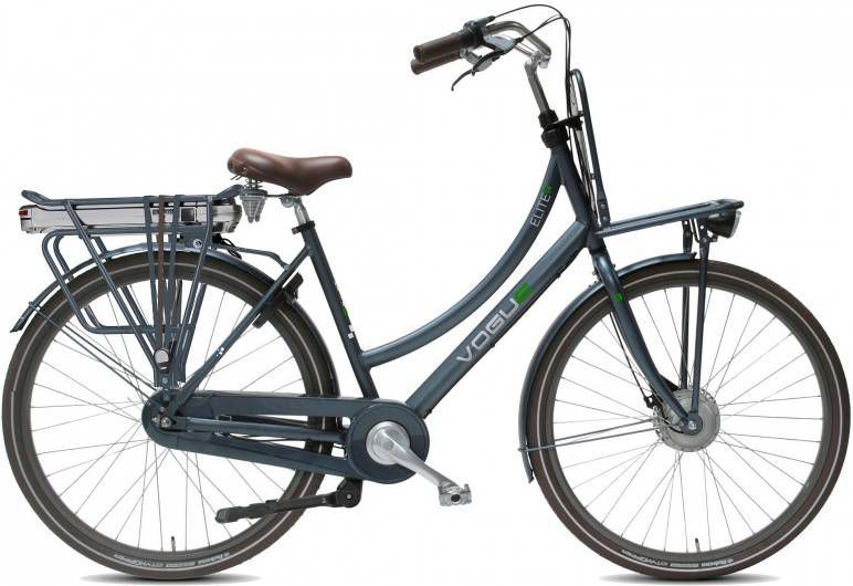 Vogue Elektrische fiets Elite Plus dames blauw 50cm 468 Watt Blauw