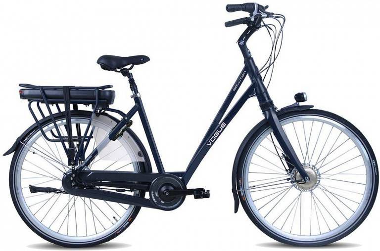 Vogue Elektrische fiets Solution Dames 51 cm Mat zwart 480 Wh Mat zwart