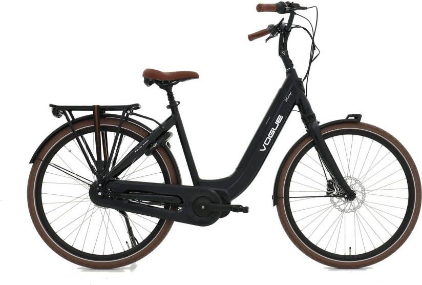 Vogue Elektrische stadsfiets Mestengo Dames 46 cm Zwart 504 Wh Zwart