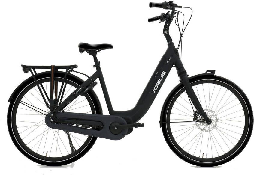 Vogue Elektrische stadsfiets Mestengo Dames 50 cm Mat zwart 504 Wh Mat zwart