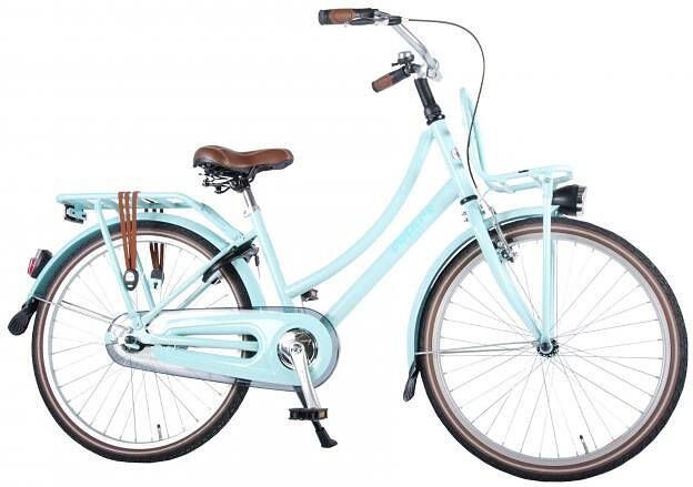 Volare Excellent Meisjesfiets Met Voordrager 24 Inch Mintblauw