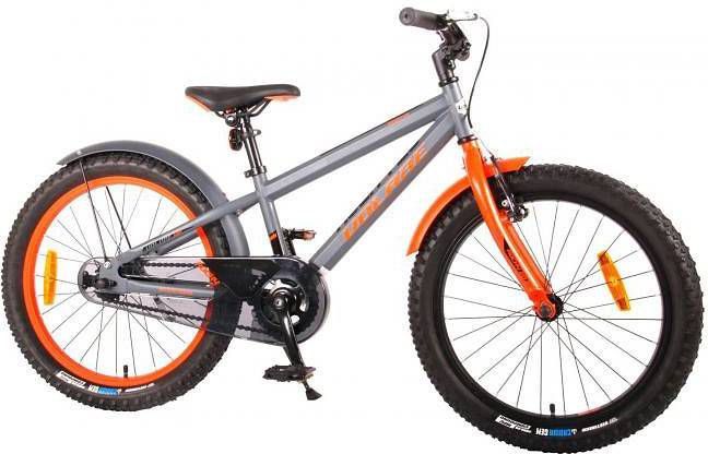 Volare Rocky Jongensfiets 20 Inch 26, 7 Cm Jongens Terugtraprem Donkergrijs/oranje