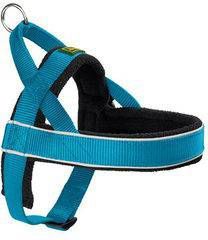 Hunter Harnas Norweger Racing Nylon Petrol&Zwart Hondenharnas 42 53x2 cm