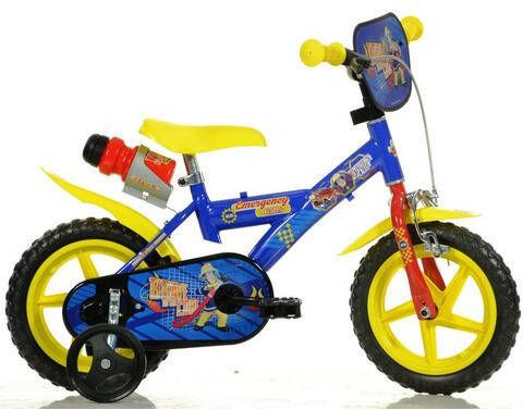 Dino Kinderfiets Brandweerman Sam 12 inch