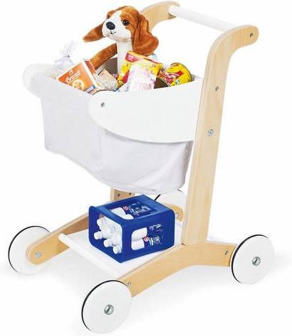 Pinolino ® Speelgoed boodschappenwagentje Erna houten