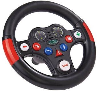 BIG Speelgoedautostuur Bobby Car Racing Sound Wheel