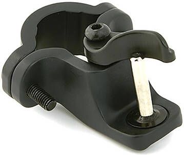 Burley Koppeling Adapter Travoy Zadelpen Zwart/Zilver