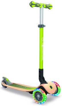 Globber Primo Lights Wood Opvouwbare Tri Scooter