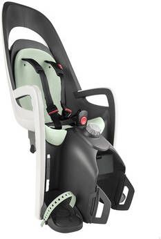 Hamax Kinderfietsstoeltje Care ss met drager Adapter grijs/wit/mint