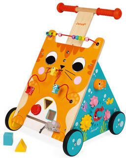 Janod Loopkar Kat Multi Activity FSC® hout uit duurzaam beheerde bossen