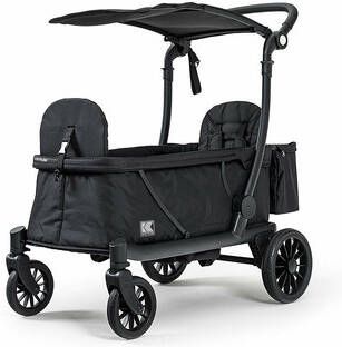 Kettler Compact Duo Bolderwagen Buggy Duo Kinderwagen Zwart Incl Regenhoes