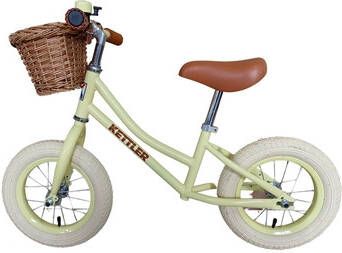 Kettler Go Loopfiets Creme 12 Inch Luchtbanden Incl. Mand