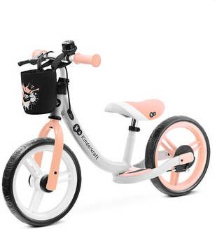 Kinderkraft Balance Loopfiets SPACE, peach orange