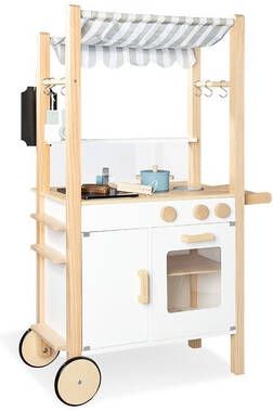 Pinolino ® Speelkeukentje Street Kitchen Jamie FSC® hout uit duurzaam beheerde bossen(24 stuks )