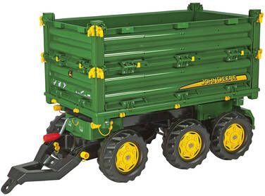 Rolly Toys Kindervoertuig aanhanger John Deere voor traptractoren