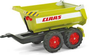 Rolly Toys Kindervoertuig aanhanger Halfpipe CLAAS voor traptractoren