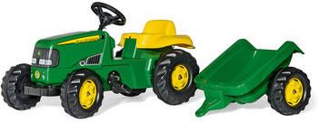rolly toys Rollykid John Deere met RollyKid Trailer 012190