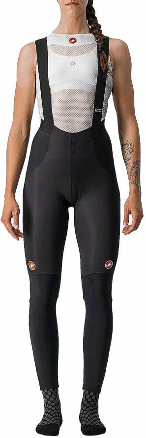 Castelli Lange dameskoersbroek Sorpasso RoS lange dames broek met bretels, Maat