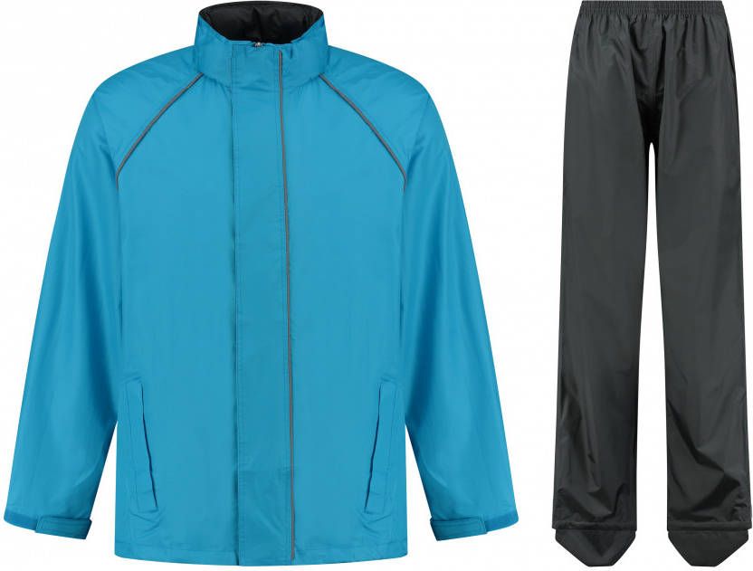 Ralka Regenpak Comfort Blauw Antraciet