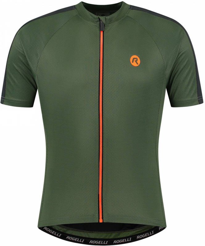 Rogelli fietsshirt Explore groen/zwart/oranje