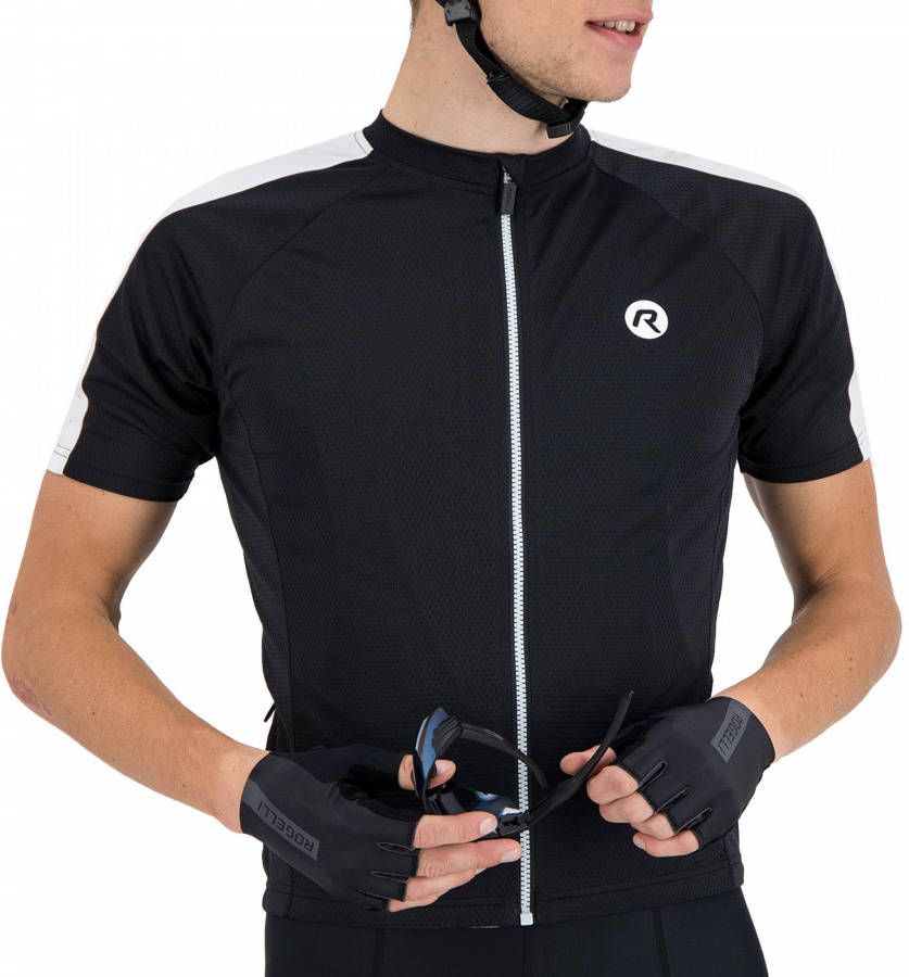 Rogelli fietsshirt Explore zwart/wit