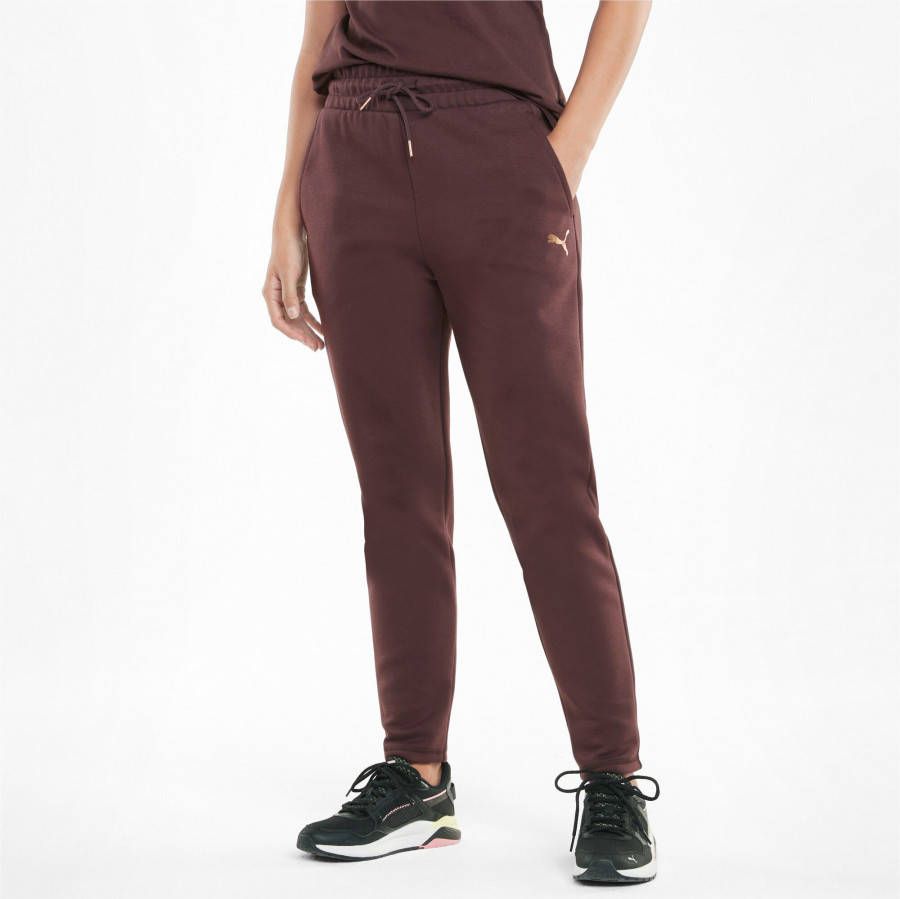 Puma evostripe joggingbroek bordeaux dames