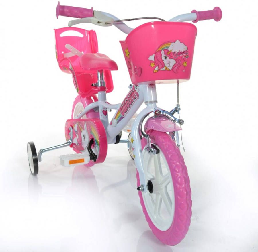 Dino Kinderfiets Unicorn Eenhoorn 12 inch