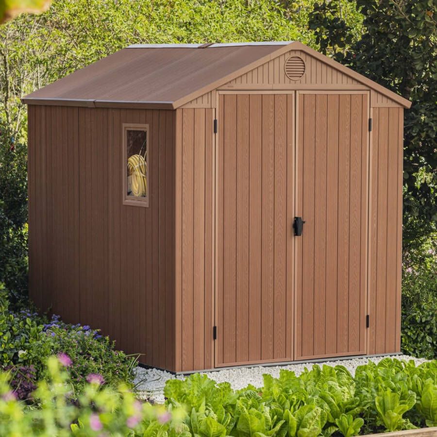 Keter Tuinschuur Darwin 6x8 bruin