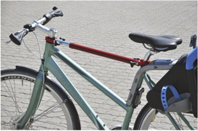 Peruzzo Hulpstuk Damesfiets Voor Fietsendrager 45/75 Cm Rood