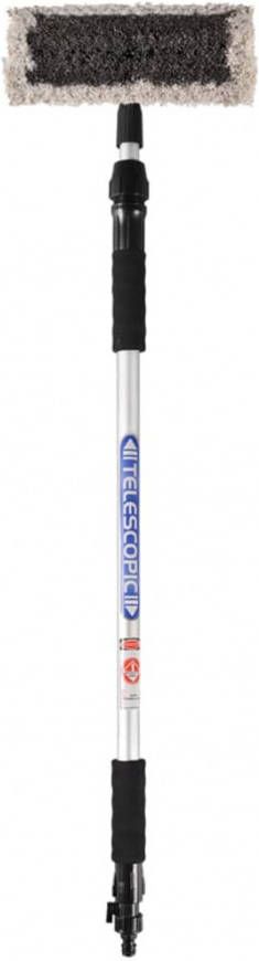 ProPlus Wasborstel Met Telescopische Steel 1, 8 Meter Zwart/grijs