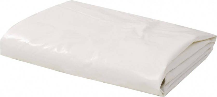 VIDAXL Dekzeil 650 g/m², 3, 5x5 m wit