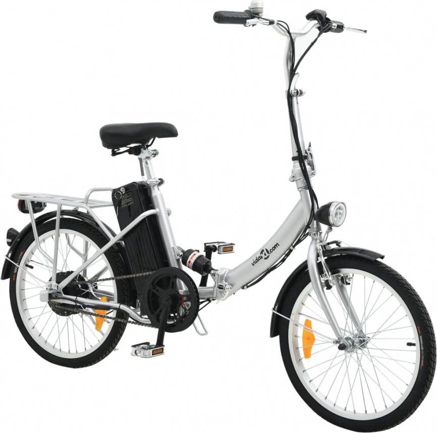 VIDAXL Elektrische fiets inklapbaar met Li ion accu aluminiumlegering