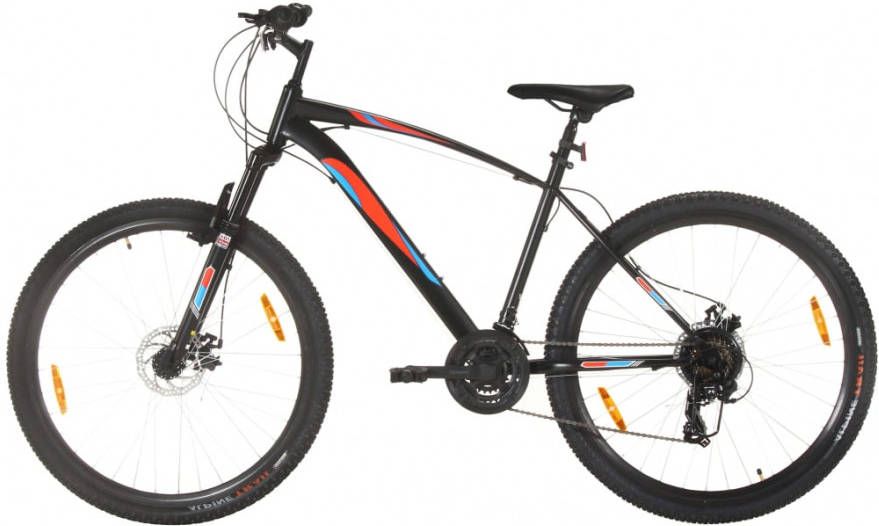 VIDAXL Mountainbike 21 versnellingen 29 inch wielen 48 cm frame zwart