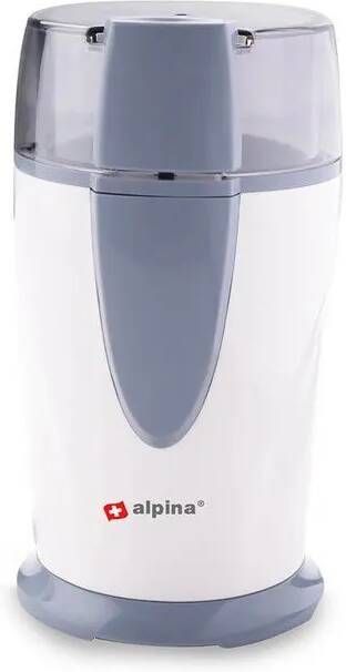 alpina Koffiemolen Elektrisch 150w Maler Voor Koffiebonen, Zaden, Granen En Noten 65 Gram Anti slip Pootjes